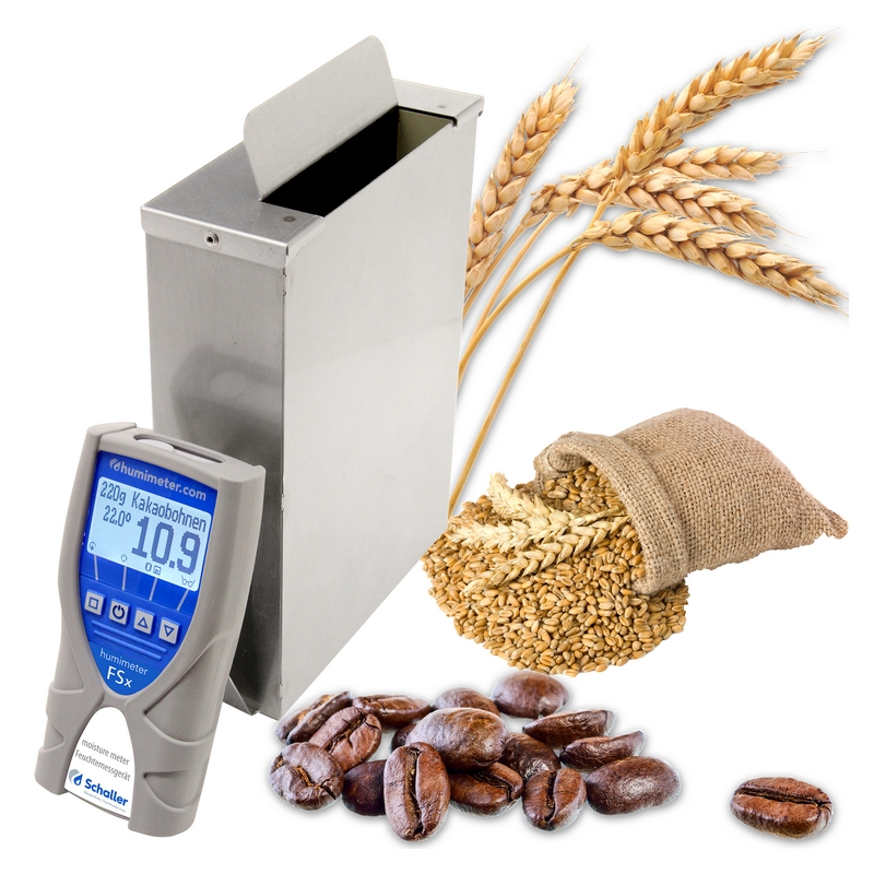 Analizzatore di umidità in cereali, semi, caffè e legumi - Humimeter FSx Analizzatore di umidità in cereali, semi, caffè e legumi - Humimeter FSx