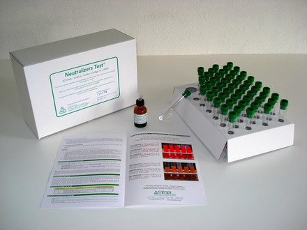 Neutralizers Test - Kit per ricerca adulterazione di latte e panna per aggiunta di agenti neutralizzanti