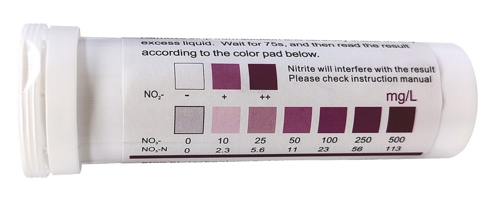 Kit Nitrate Rapid Test, analisi semiquantitativa dei nitrati, 10-500 mg/L