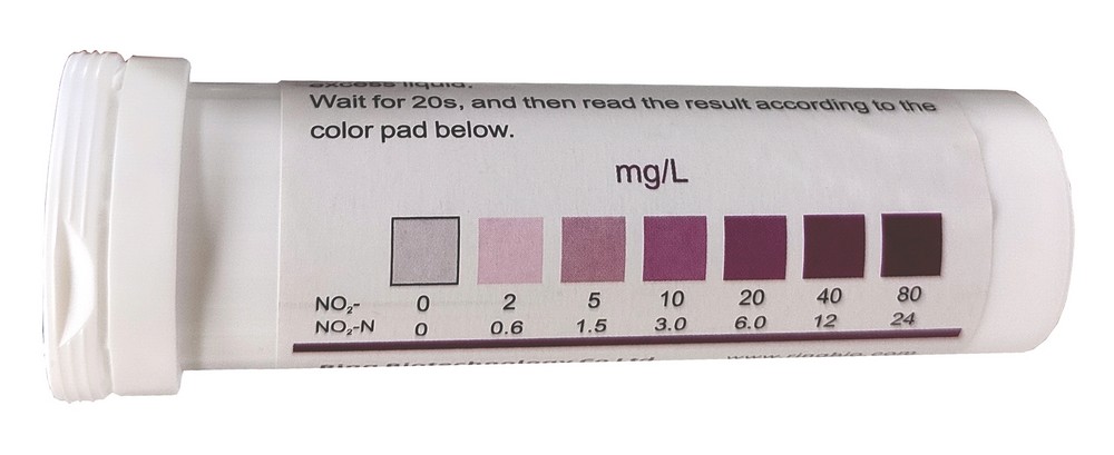 Nitrite Rapid Test - Kit semiquantitativo a lettura visiva