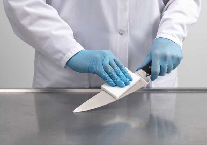 Campionamento microbiologico con SteriSponge Polyurethane Sodibox